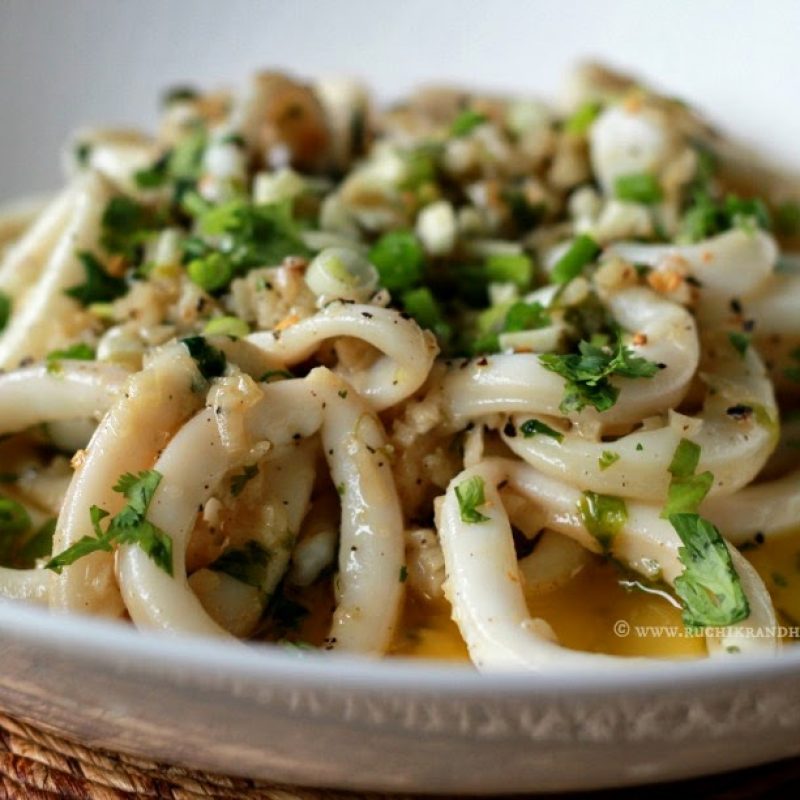 Squid-Calamari-Butter-Garlic